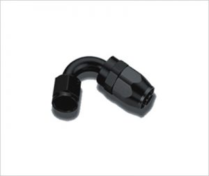 High Polished Swivel Hose End-120°