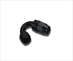 High Polished Swivel Hose End-150°