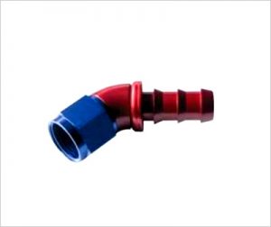 ONE PIECE Push-On HOSE END-45°