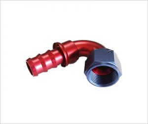 Push-On Hose End -120°