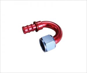 Push-On Hose End -180°