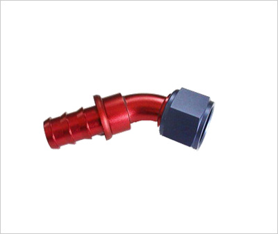 Push-On Hose End -45°