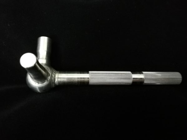 shifter shaft - straight knurling