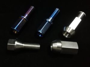 Customization of Titanium Wheel Lug Bolts