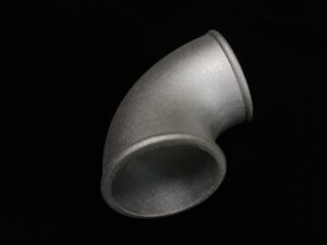 90 Degree Cast Aluminum Elbow - Tight Radius